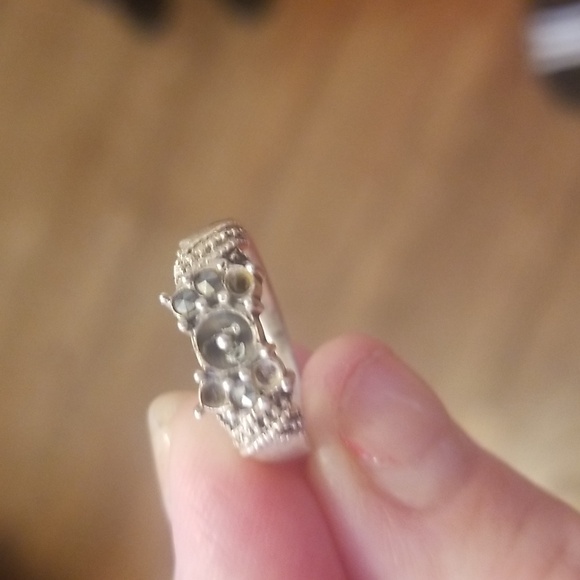 925 Silver Ring Bundle (Missing Stones) - Picture 5 of 11